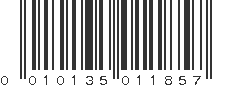 UPC 010135011857