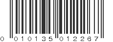 UPC 010135012267