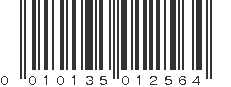 UPC 010135012564