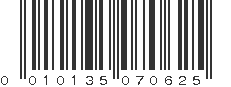 UPC 010135070625