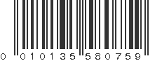 UPC 010135580759