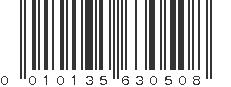 UPC 010135630508