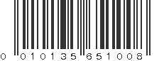 UPC 010135651008