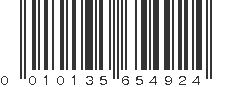 UPC 010135654924