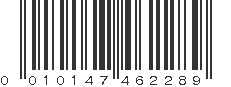 UPC 010147462289