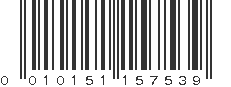 UPC 010151157539