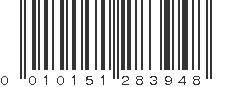 UPC 010151283948