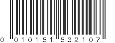 UPC 010151532107