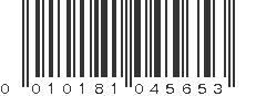 UPC 010181045653