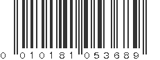 UPC 010181053689