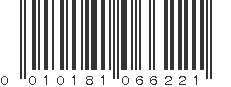 UPC 010181066221