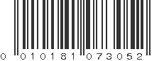 UPC 010181073052