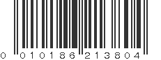 UPC 010186213804