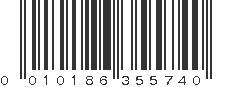 UPC 010186355740