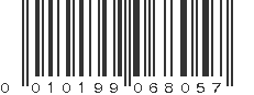 UPC 010199068057