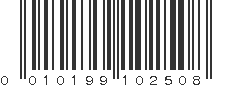 UPC 010199102508