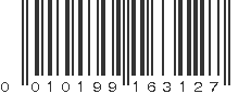 UPC 010199163127