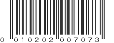 UPC 010202007073