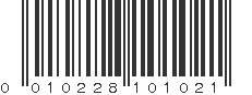 UPC 010228101021