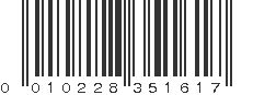 UPC 010228351617