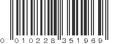 UPC 010228351969