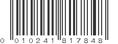 UPC 010241817848