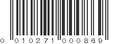 UPC 010271000869