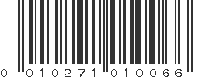 UPC 010271010066