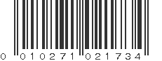 UPC 010271021734