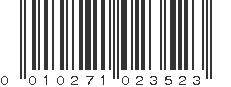 UPC 010271023523