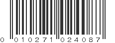 UPC 010271024087