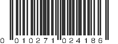 UPC 010271024186