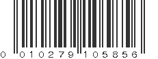 UPC 010279105856