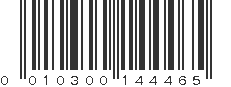 UPC 010300144465