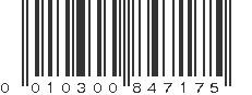 UPC 010300847175