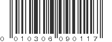 UPC 010306090117