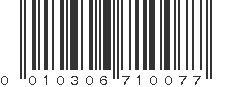 UPC 010306710077