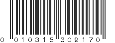 UPC 010315309170