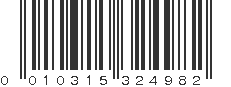 UPC 010315324982