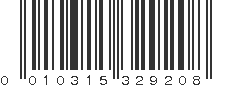 UPC 010315329208