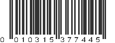 UPC 010315377445