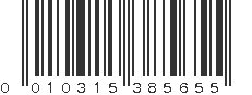 UPC 010315385655