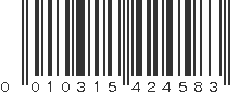 UPC 010315424583