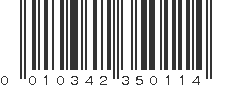 UPC 010342350114