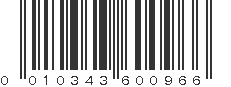 UPC 010343600966