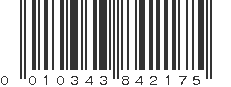 UPC 010343842175