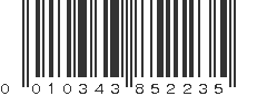 UPC 010343852235