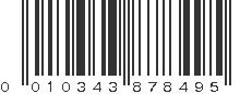 UPC 010343878495