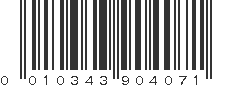 UPC 010343904071