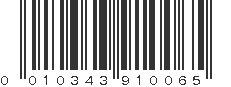 UPC 010343910065